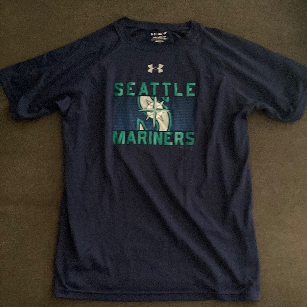 Navy Blue Seattle Mariners t-shirt